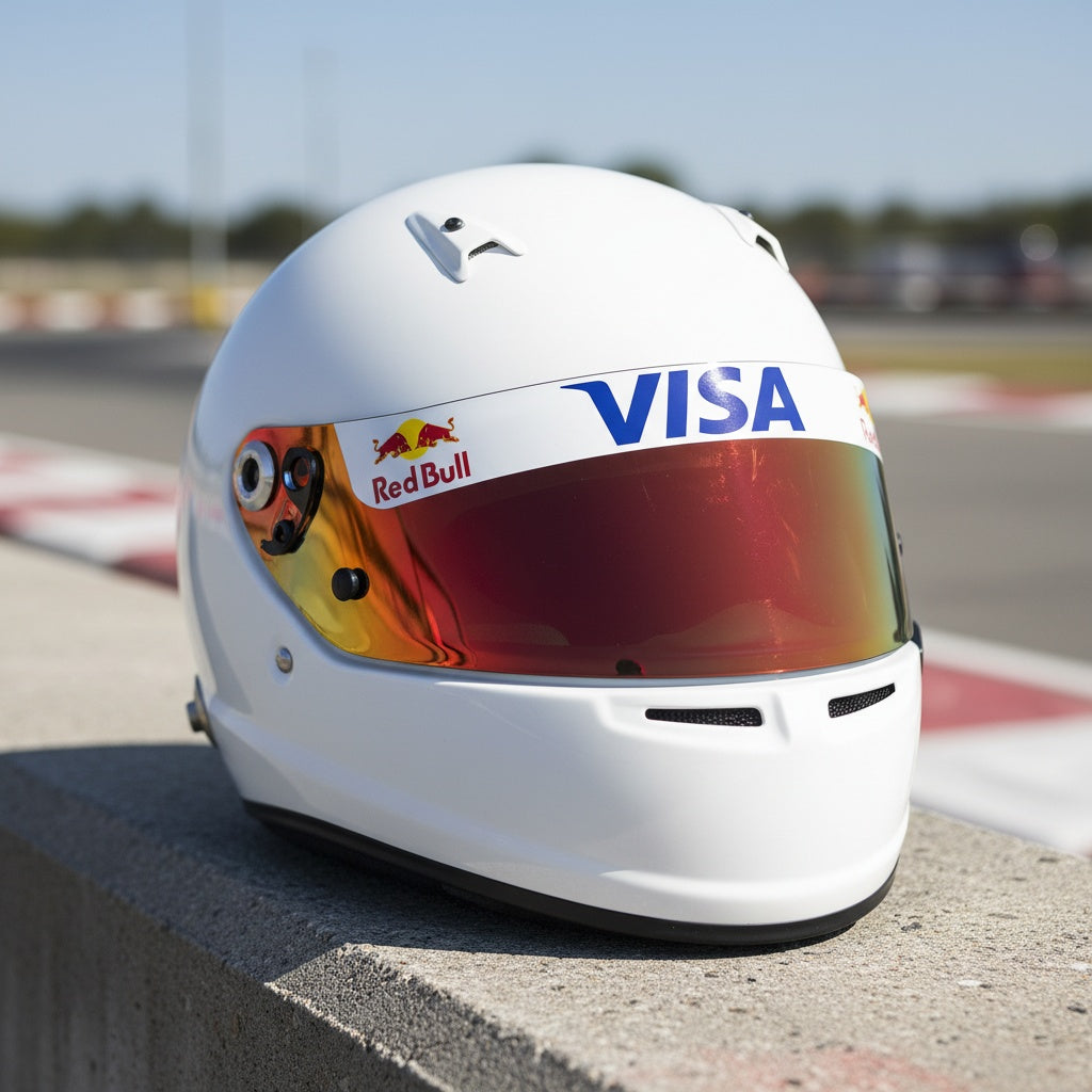 Racing Bulls Visor Stickers